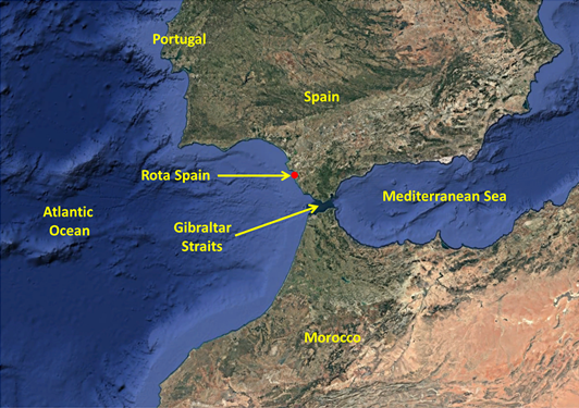 June July Rota NSGA Rota Spain Disestablished, June 6, 2005 – Station HYPO